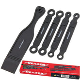 Neilsen 5pc Plastic Double Ring Spanner Pry Bar Set Trim Panel Removal Tool
